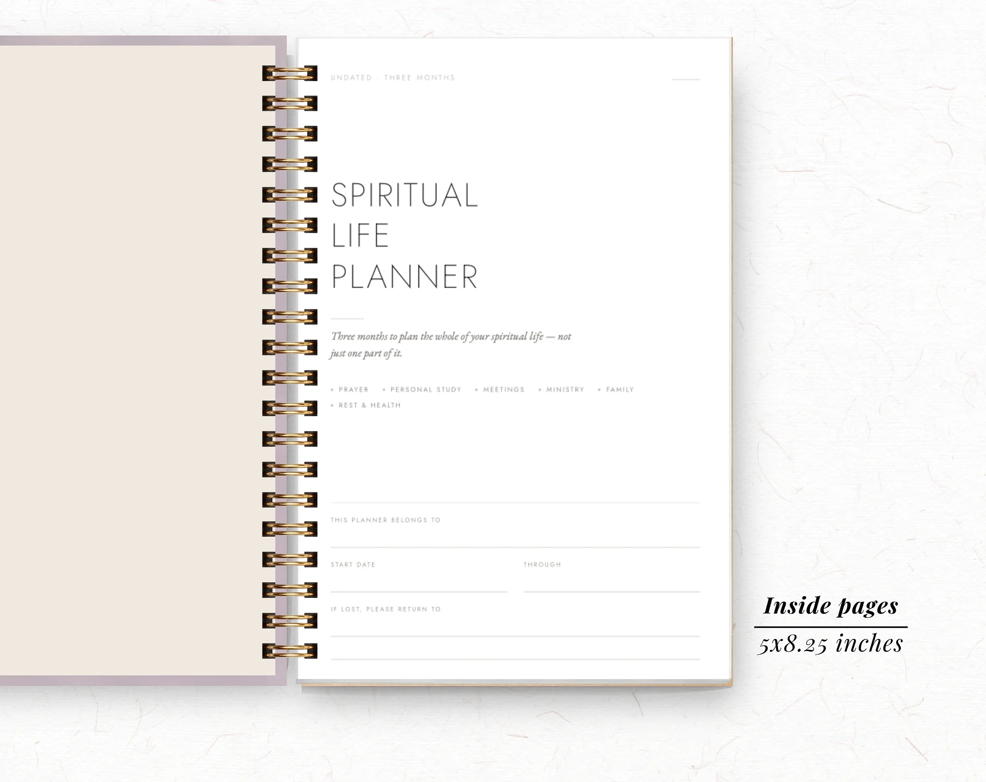 Spiritual Life Planner product image (7)