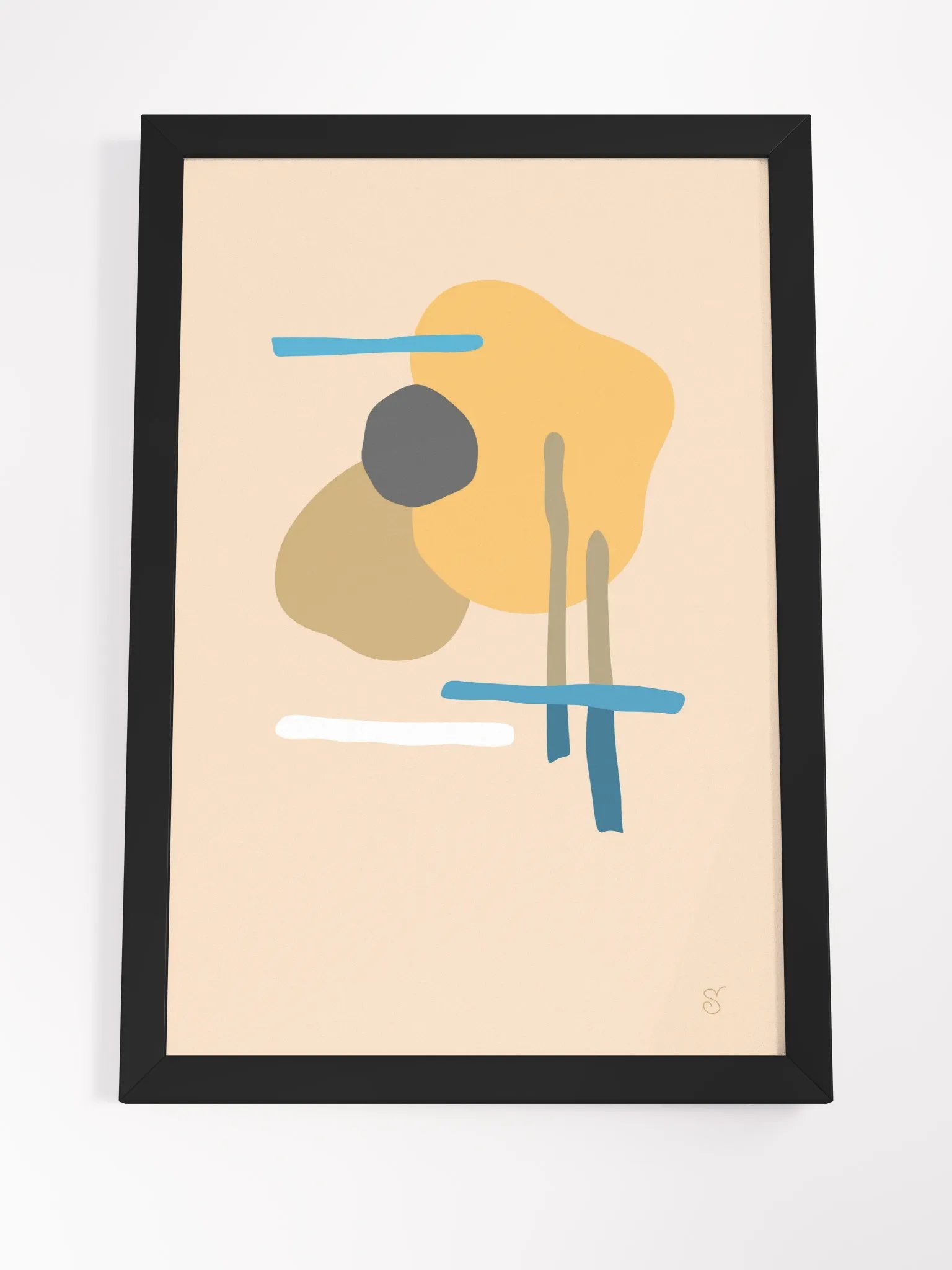 Abstract Harmony Matte Framed Poster - Abstract Image No. 1 product image (22)