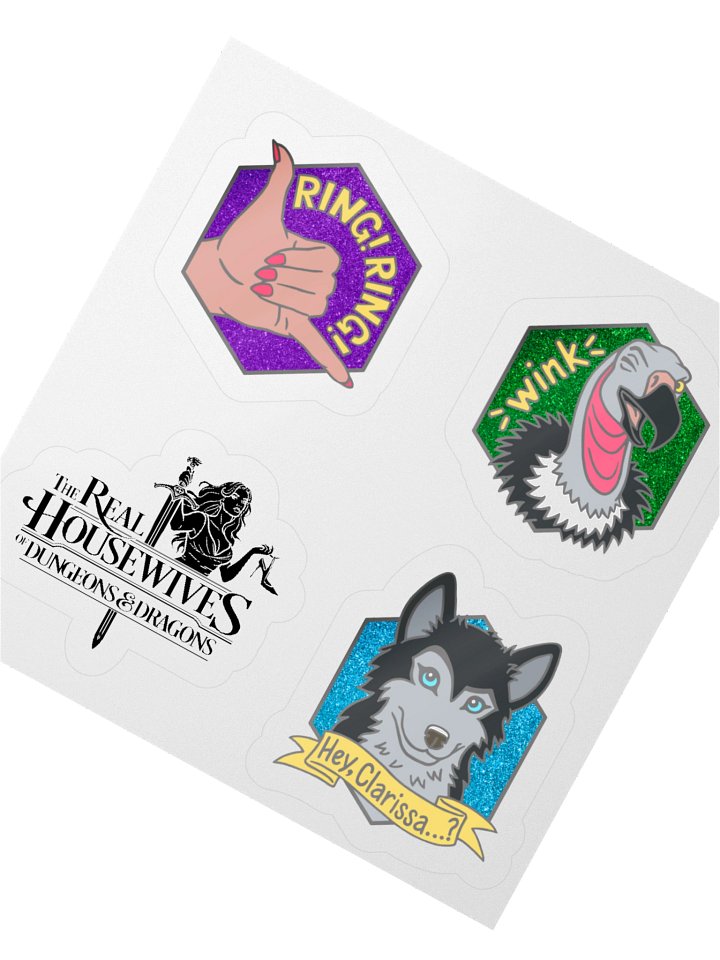 RHODND Mini Sticker 4-Pack product image (2)