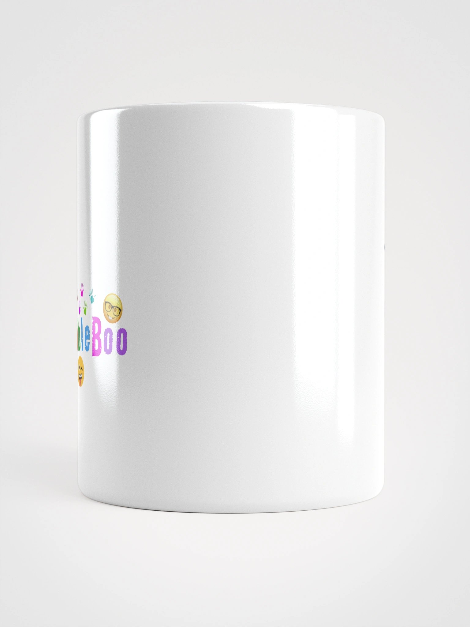 WobbleBoo White Glossy Mug product image (6)
