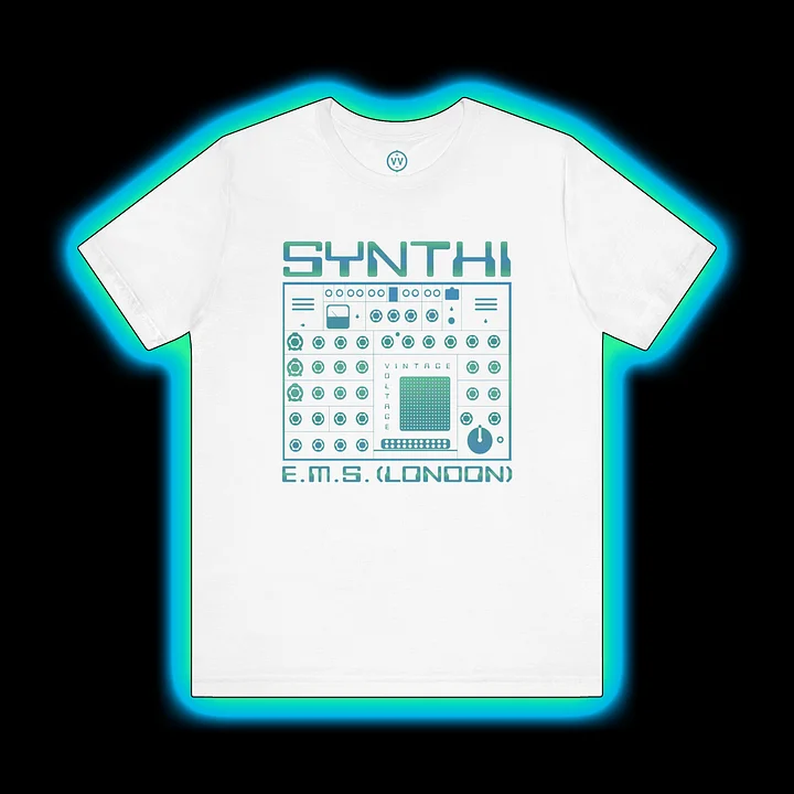 EMS Synthi T-Shirt - AKS VCS3 Electronic Music Studios (Vintage Analog Synth) product image (1)