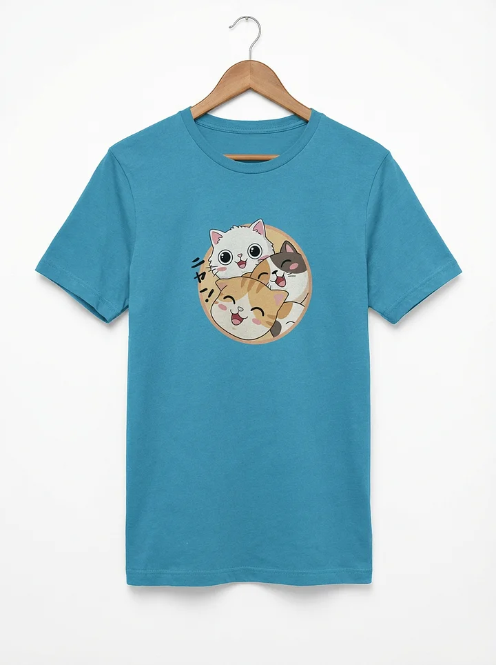 GIRL T-Shirt, Cute Cats - Pick Your Favorite Color! product image (1)