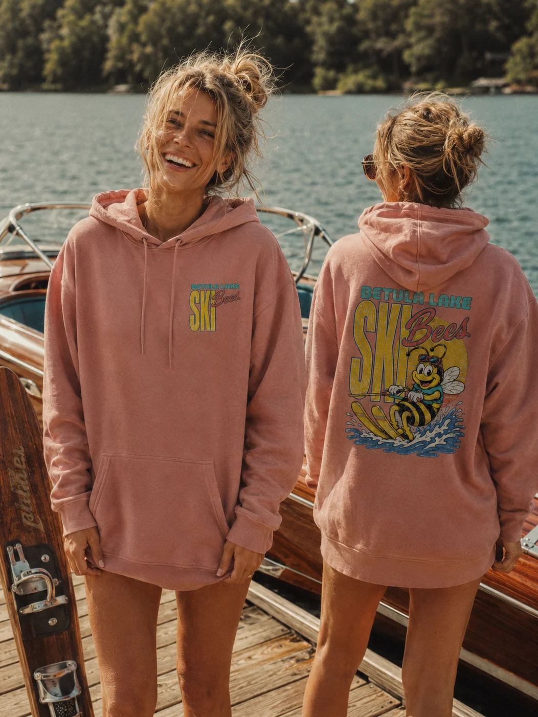 Betula Lake Ski Bees Hoodie product image (5)
