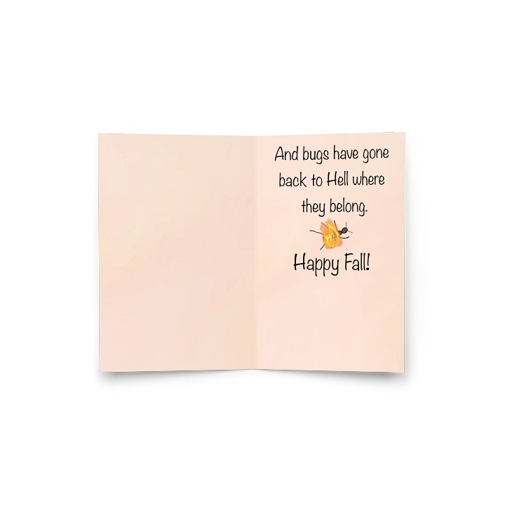 Autumn Bliss Greeting Card product image (2)