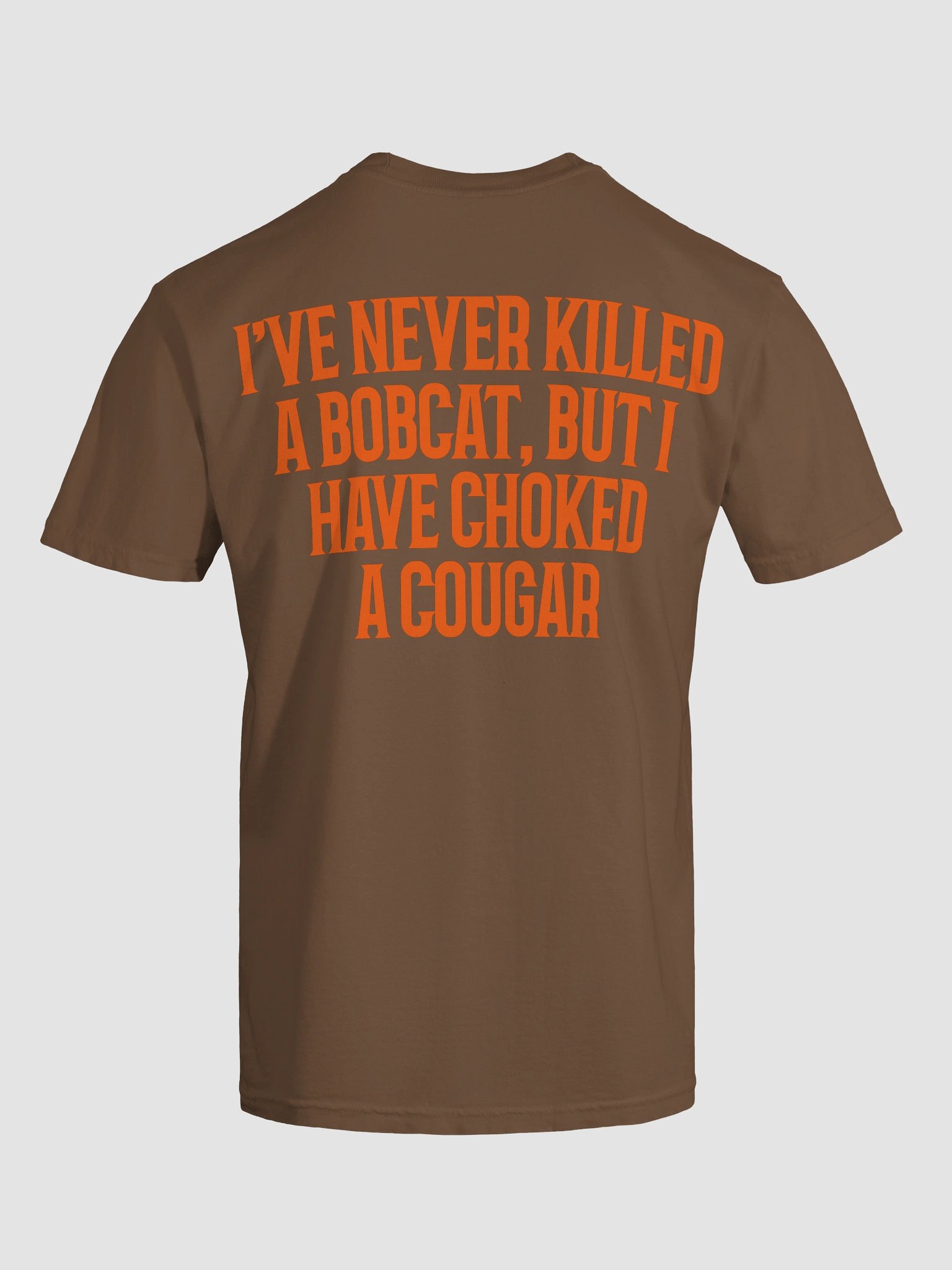 CHOKED A COUGAR Show Shirt product image (15)