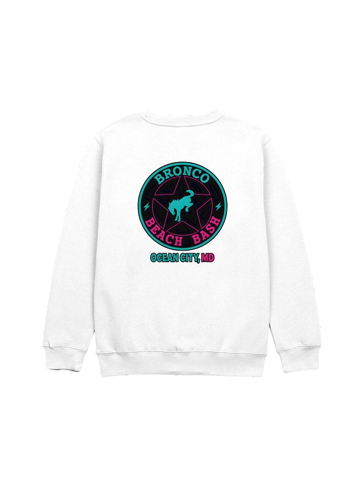 2025 Bronco Beach Bash Ocean City / Destination Bigfoot Bronco Collab Sweatshirt (Multiple Colors Available) product image (11)