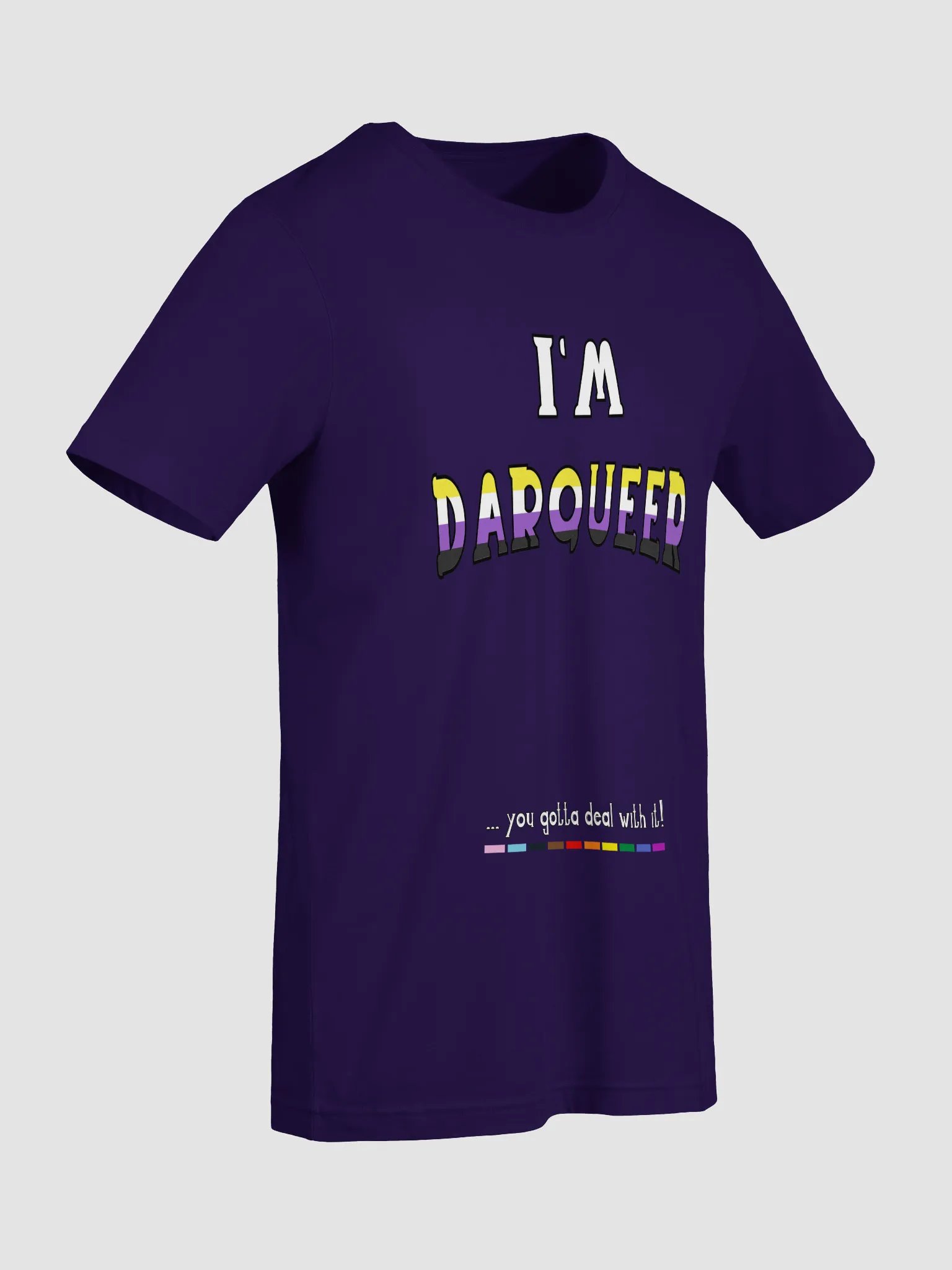 I'm Darqueer (Nonbinary) T-Shirt product image (21)