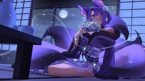@wikate_ did an amazing job~! I'm so happy with the art 😍 this might not be super recent but i totally forgot I had Instagram...