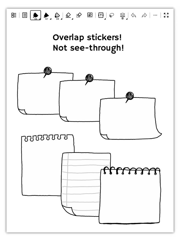 Notes n Memo Stickers product image (2)