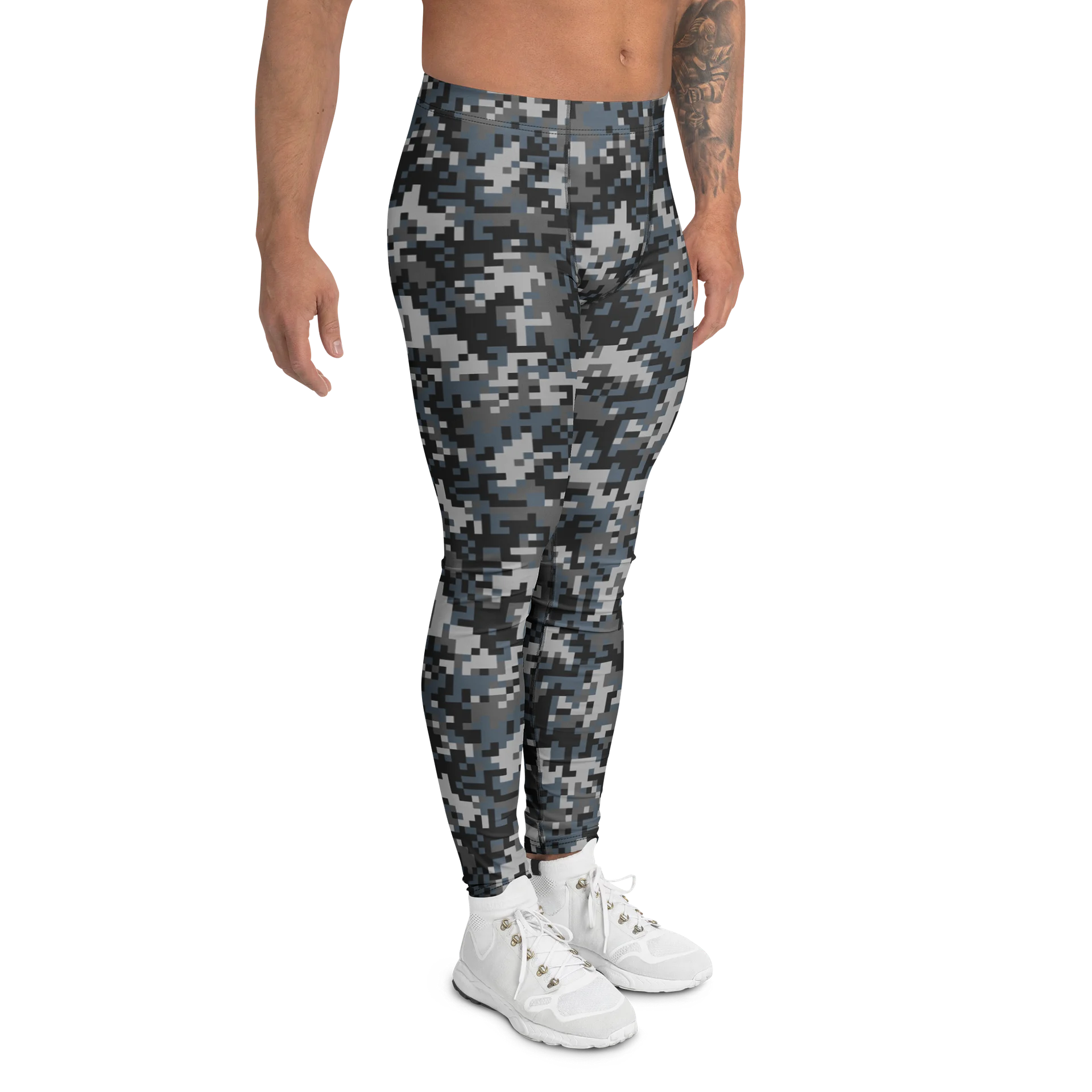 Pixel Urban Digital Camo Men's Leggings product image (3)