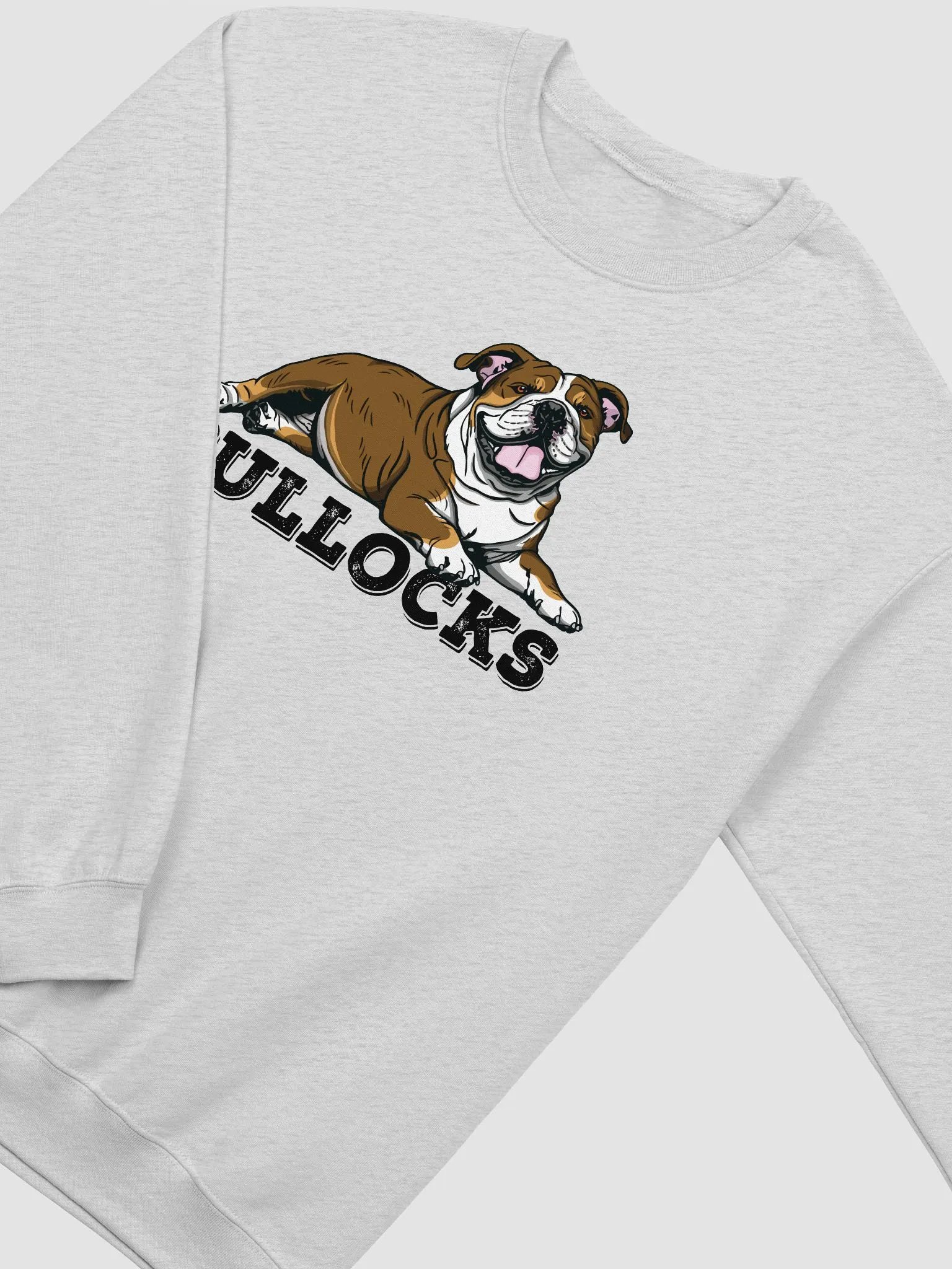 Bullocks Sweatshirt of an English Bulldog(Tricolor) | Funny Shirt for Bulldog Owners product image (4)