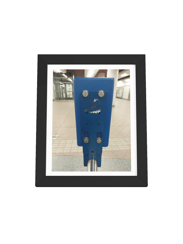 Commuter Ghost - Framed Matte Poster product image (4)