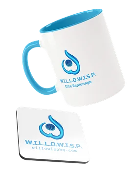 Elite Mug and Coaster (twotone)