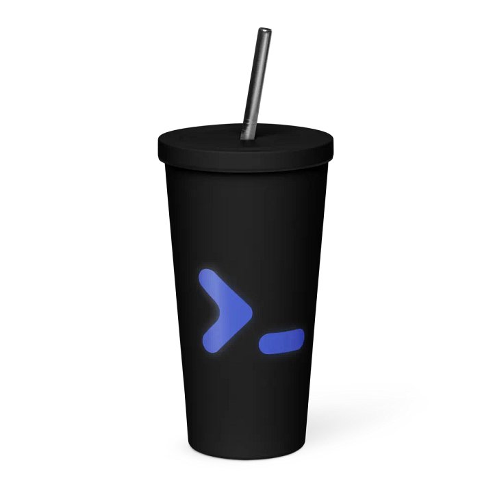 Insulated Tumbler with a Straw product image (1)
