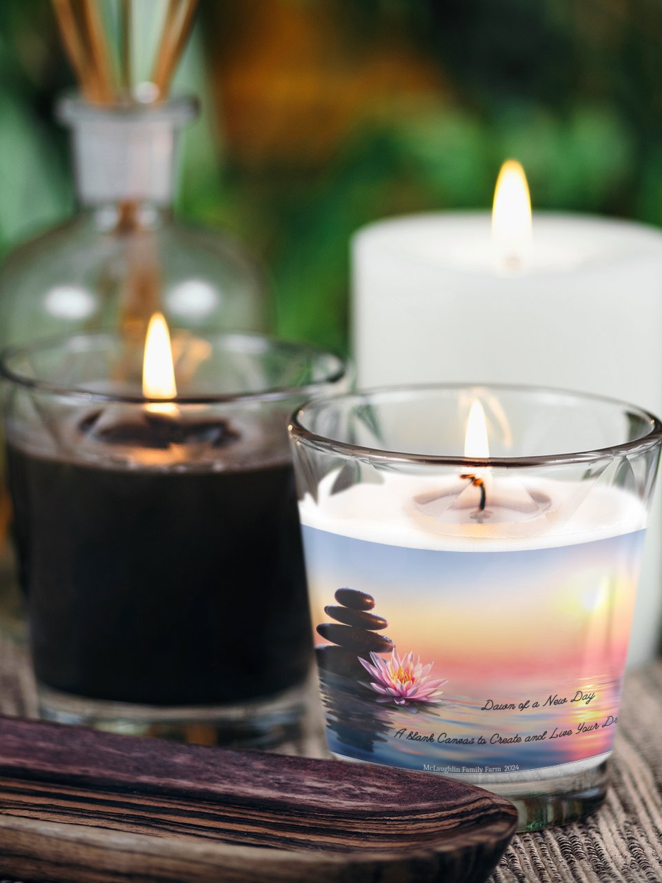 Dawn of a New Day, A Blank Canvas to Create and Live Your Dreams Soy Wax Candle | A Fresh Start for Your Soul | A Daily Dose of Positivity | Embrace New Beginnings | Find Peace in Every New Dawn product image (1)