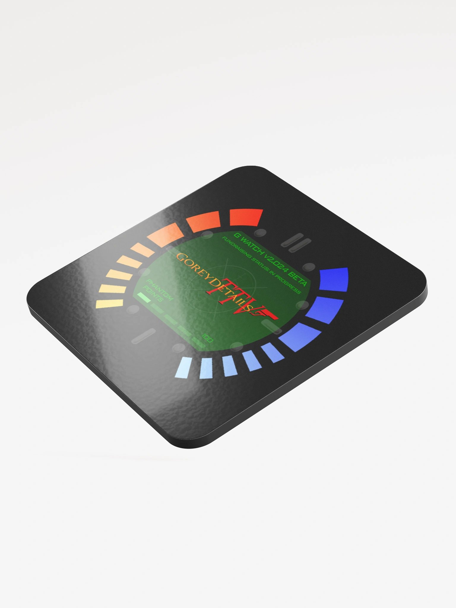 The name's Gorey, Shawn Gorey - Glossed Cork Coaster product image (3)