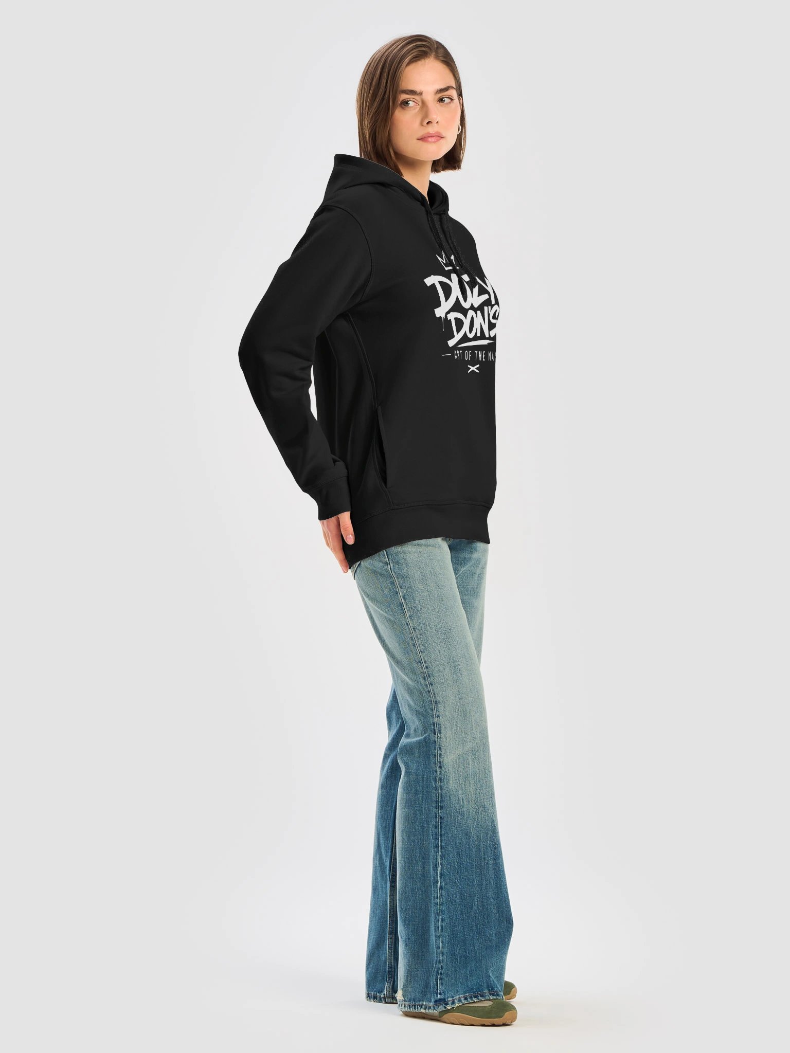 Dozy Don Stanley/Stella Unisex Organic Side Pocket Hoodie product image (8)