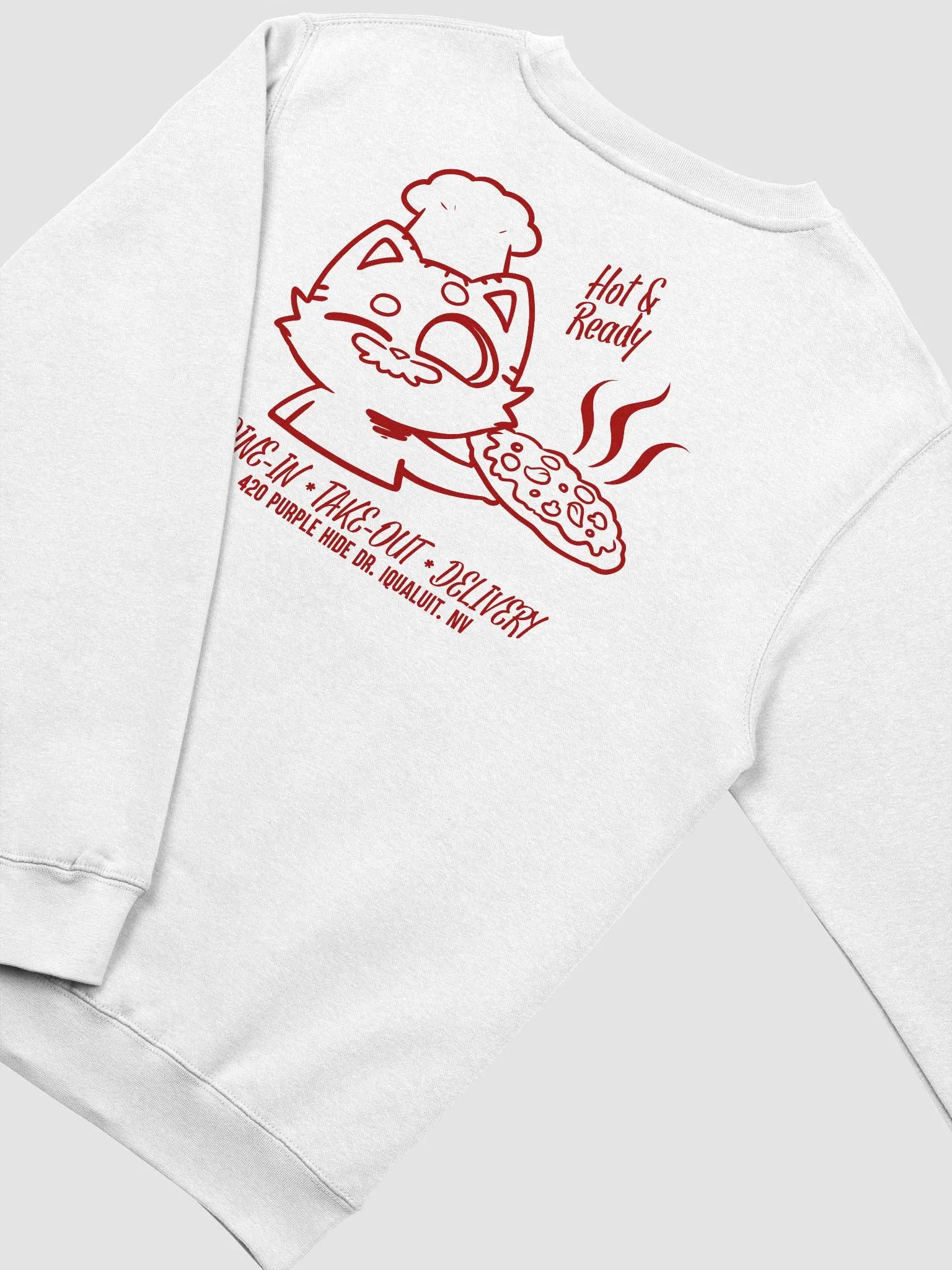 Cat Cookin' Unisex Crewneck product image (1)