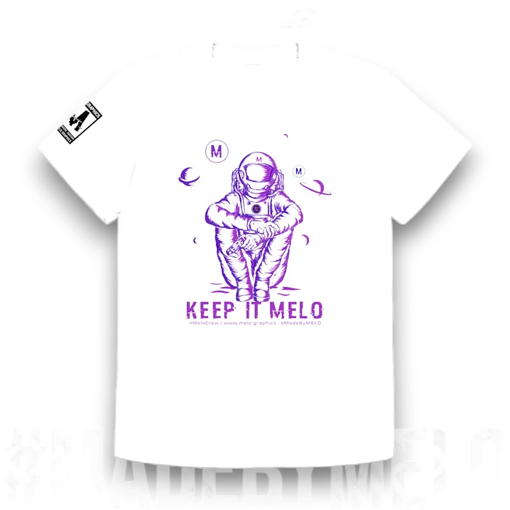 #MeloCrew Vibes: Purple - Basic T-Shirt | #MadeByMELO product image (5)