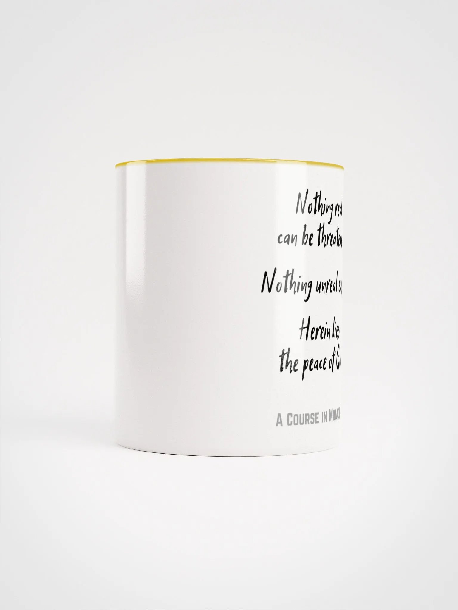 Nothing unreal exists - ACIM Inspirational Mug product image (66)