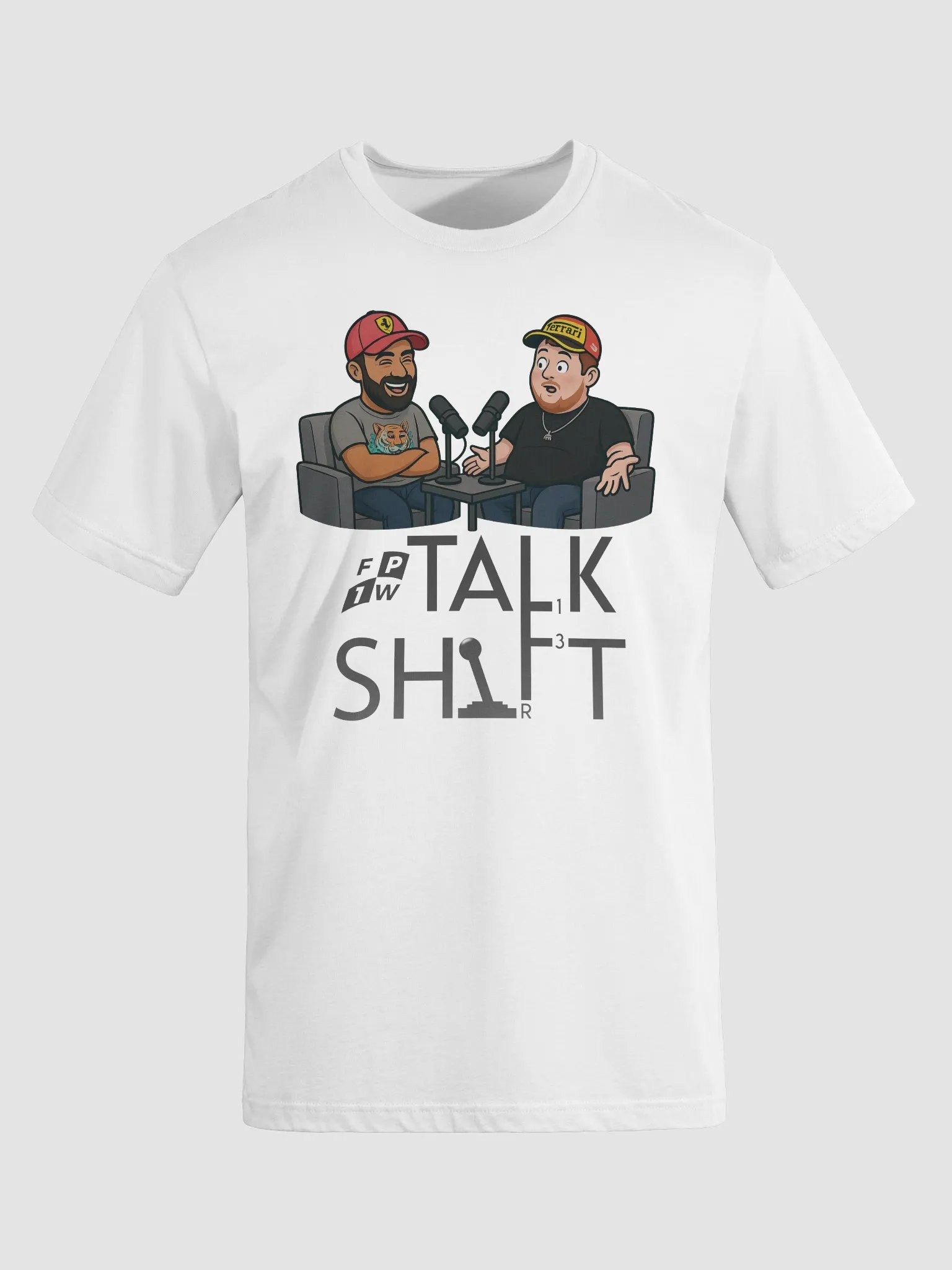 Talk Shift Cartoon T Shirt product image (5)