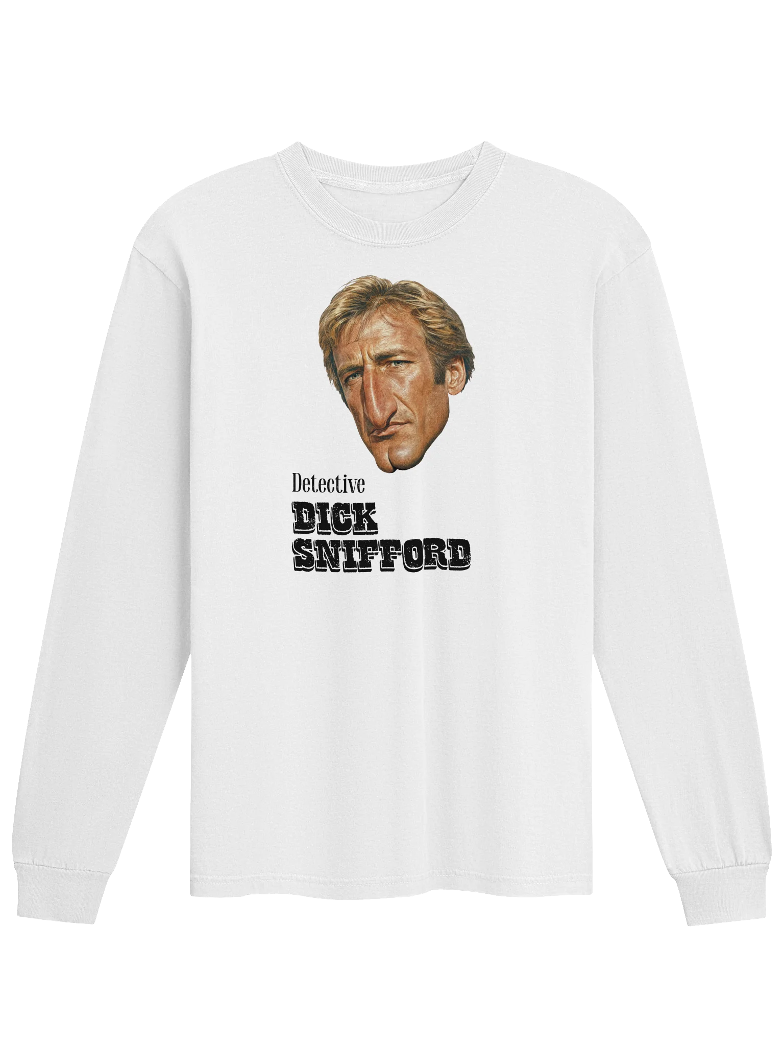 Dick Snifford Portrait Long Sleeve T-Shirt product image (33)