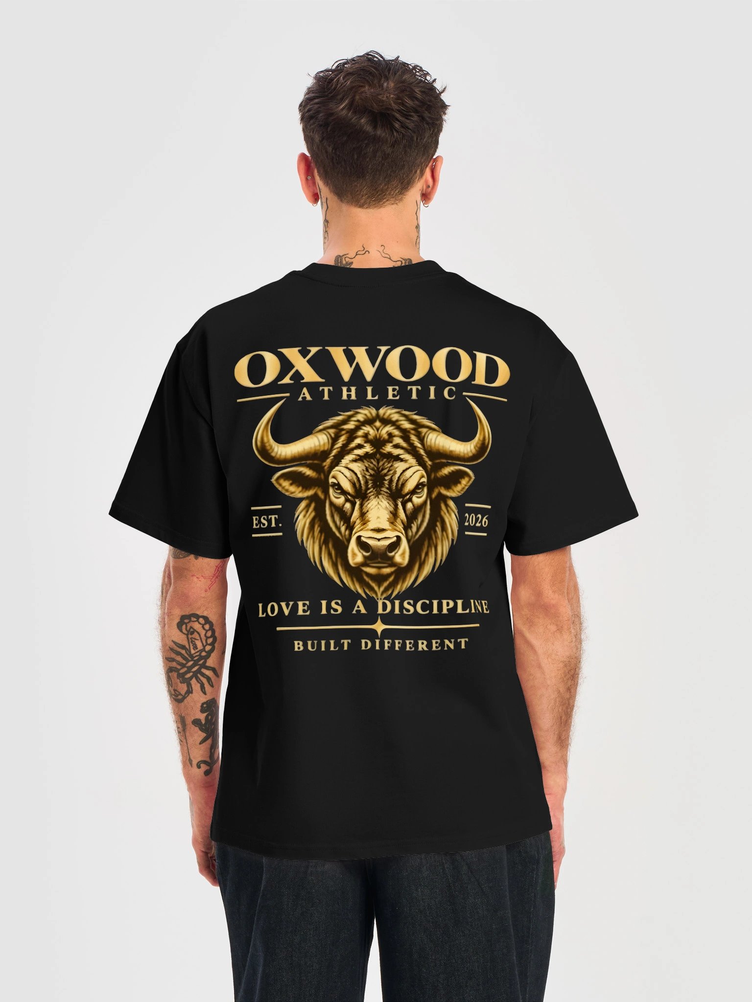 OXWOOD ATHLETIC BUILT DIFFERENT HEAVYWEIGHT TEE product image (2)