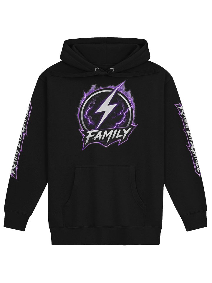 FAMILY Lightning Bolt Hoodie — Rain Plays Gamez product image (1)