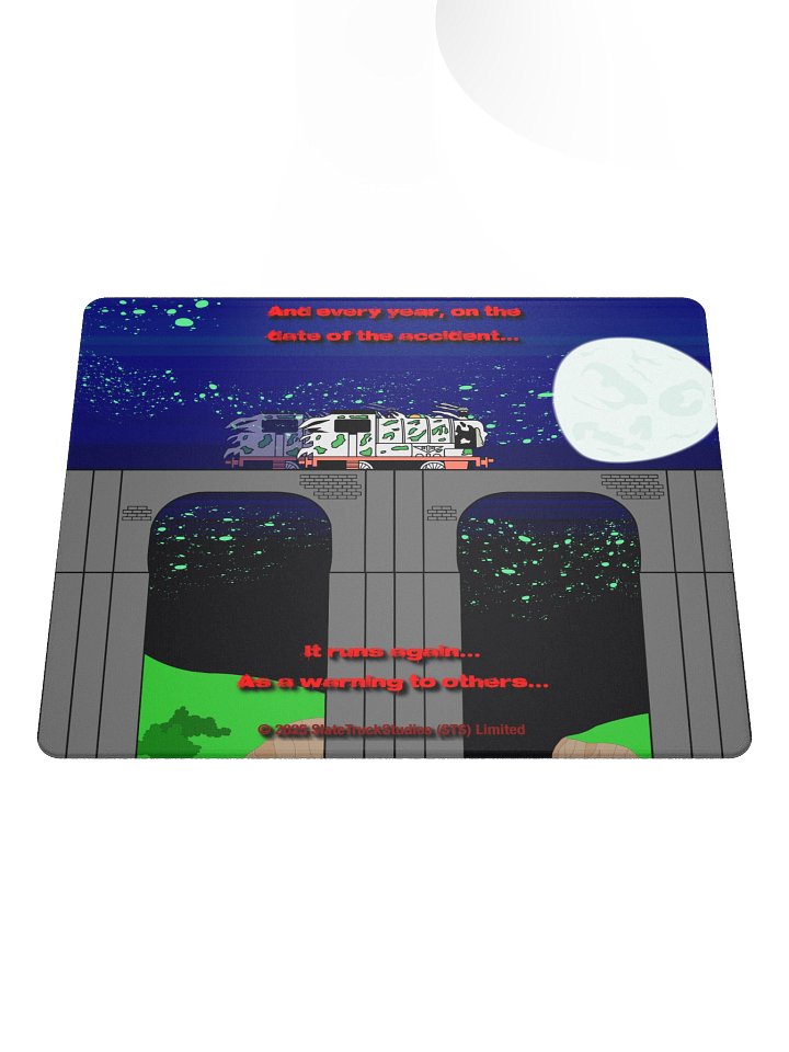 Ghostly Trick Mouse Mat product image (1)
