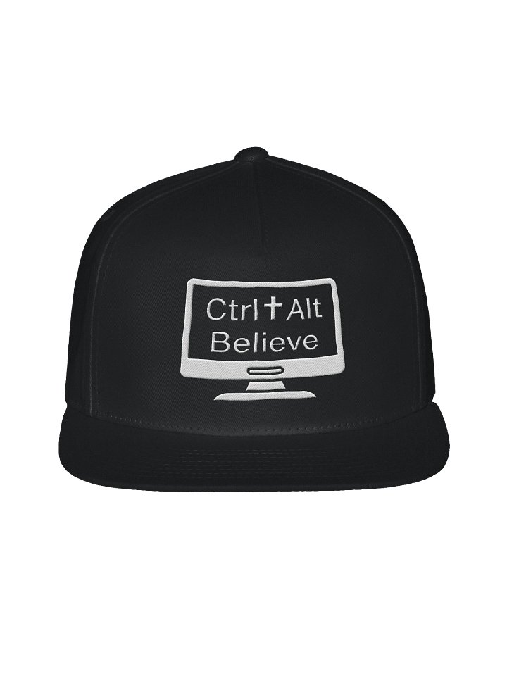 Ctrl † Alt Believe. — Snapback Hat product image (1)