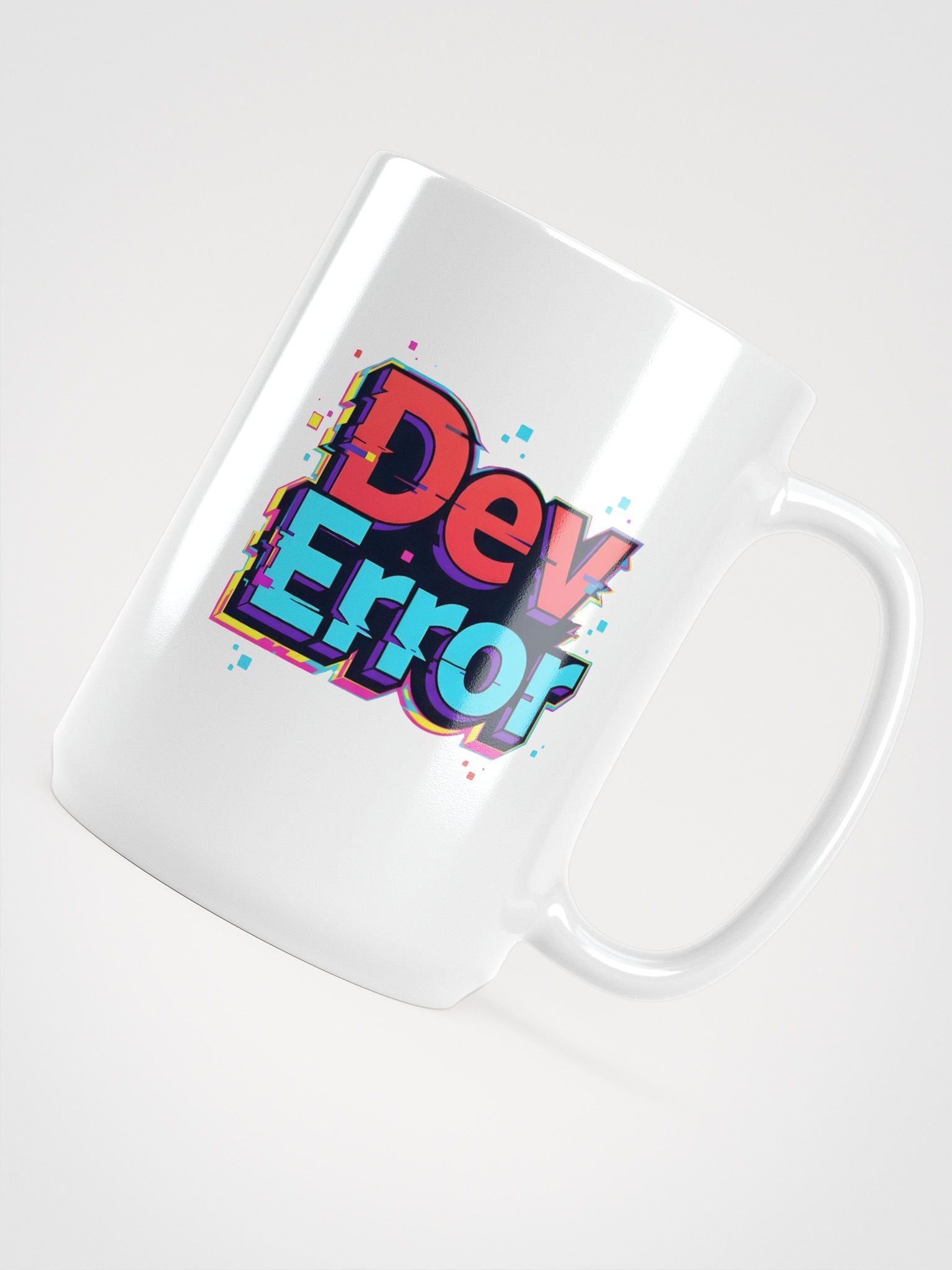 White Glossy Mug product image (5)