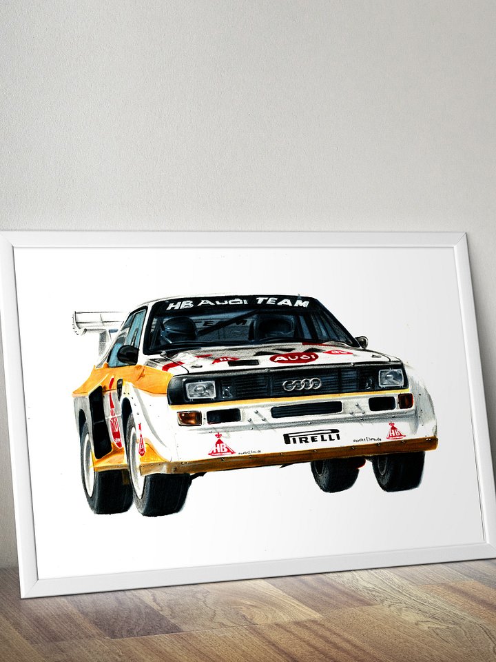 Group B Audi Quattro S1 - A3 Print product image (1)