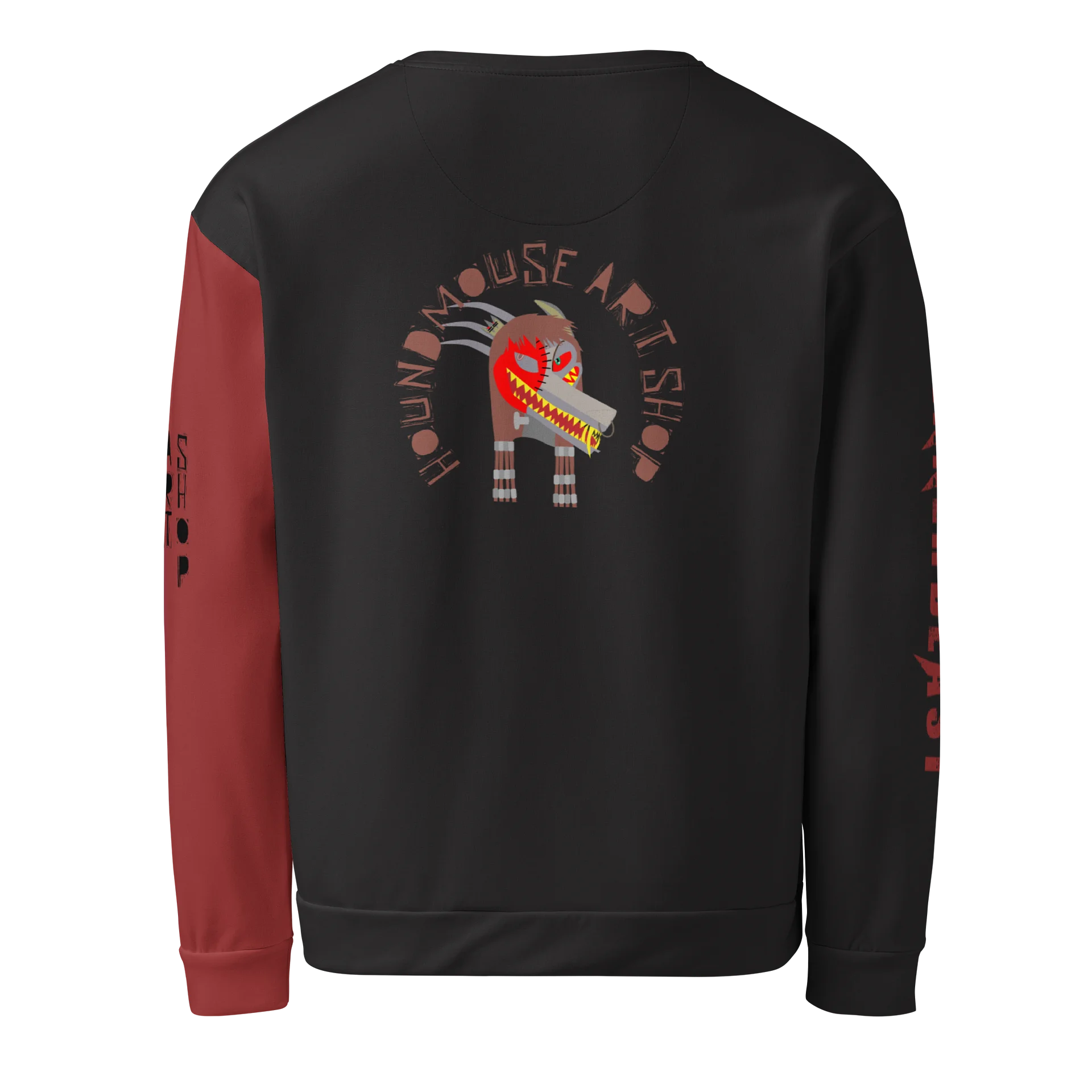 Inner Beast All-Over Print Unisex Sweatshirt by Houndmouse Art product image (2)