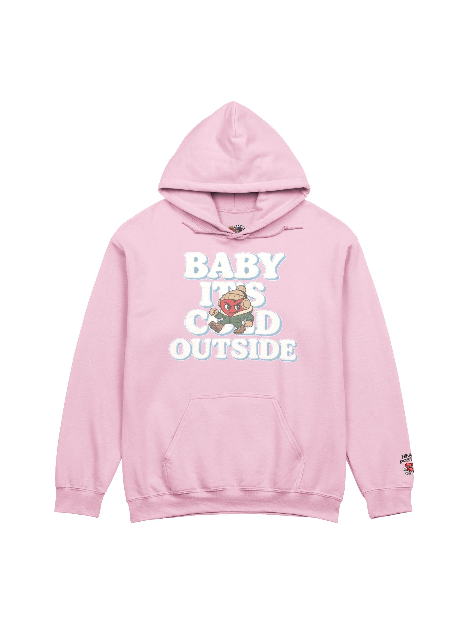 HEART POSTURE'S - FROSTED HEART HOODIE product image (1)