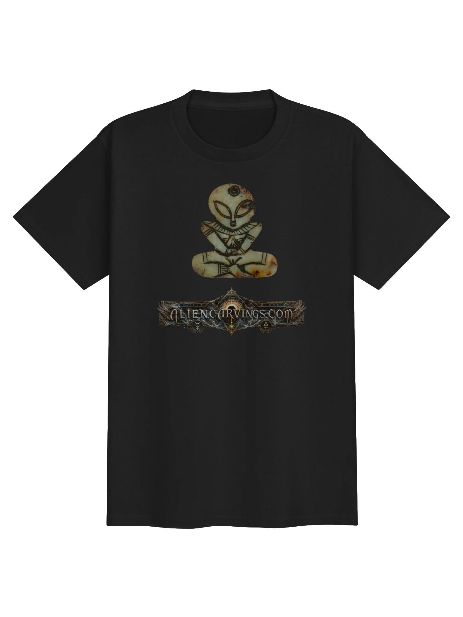 Yogi Aliencarvings.com Youth T-Shirt product image (1)