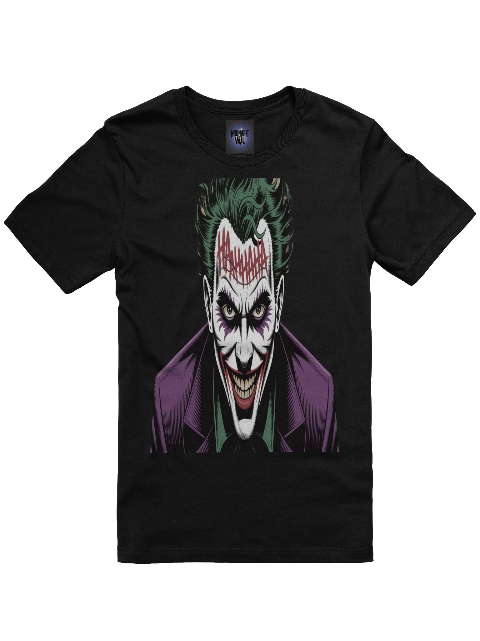 The Madcap Mirage: Joker-Inspired Graphic T-Shirt product image (3)