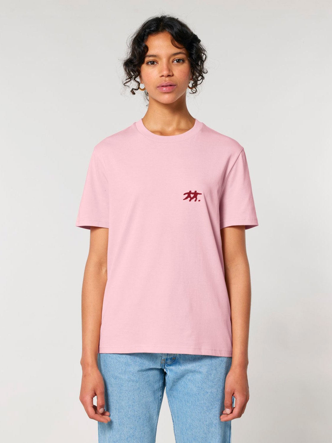 The Minimalist Tee | Light Red product image (2)