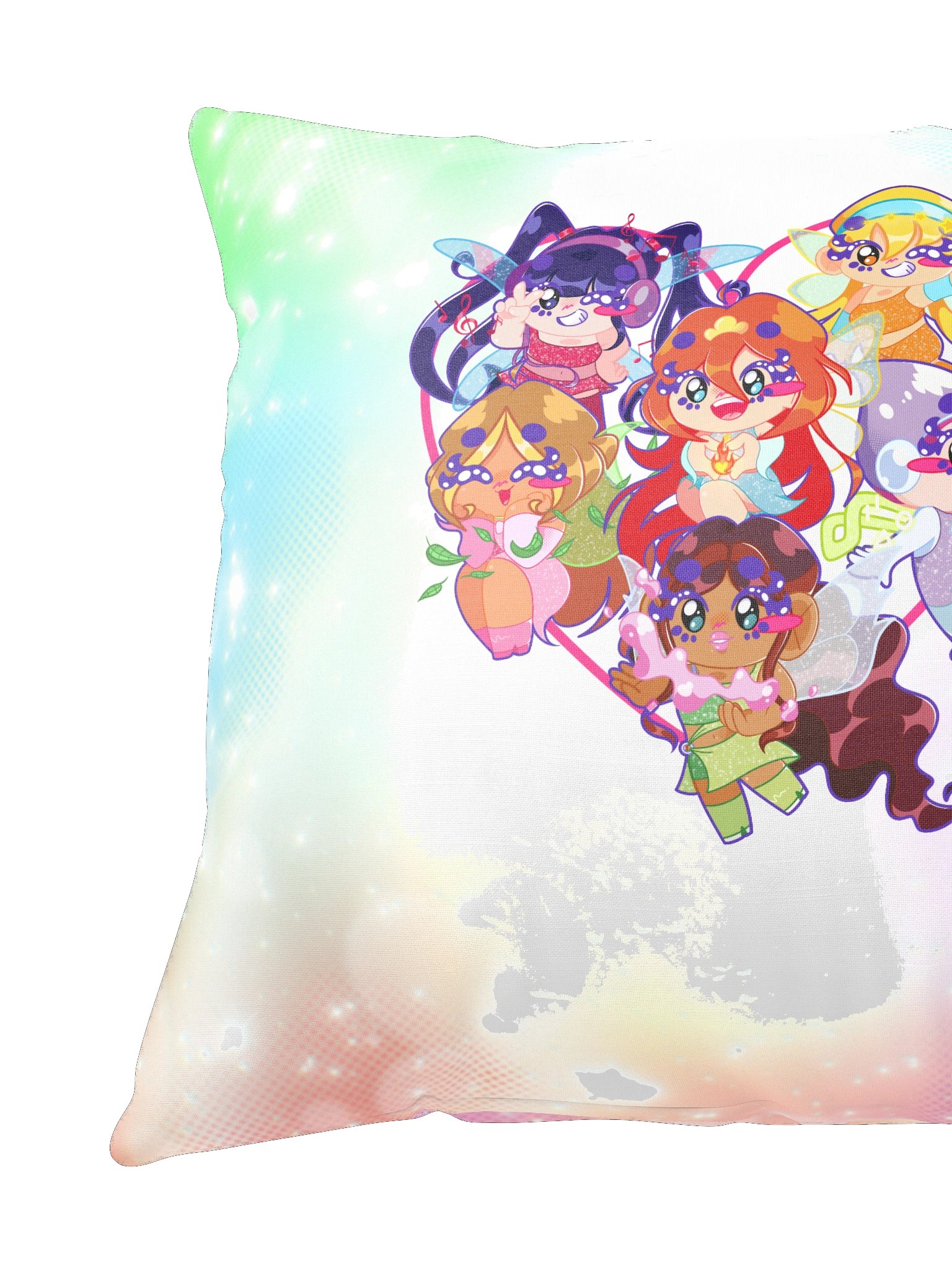 Winx Club Chibi Charmix Throw Pillow product image (3)