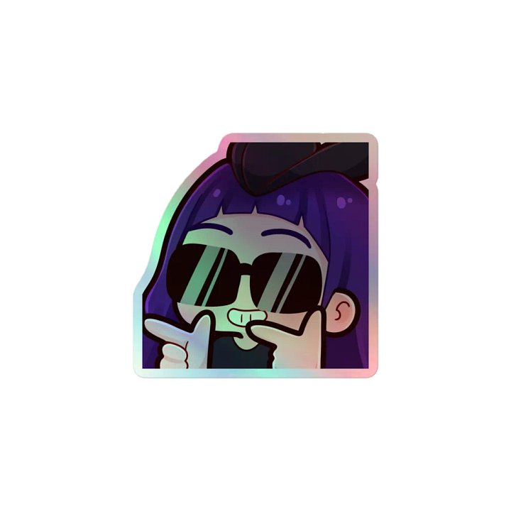 Rad Holographic Sticker product image (1)