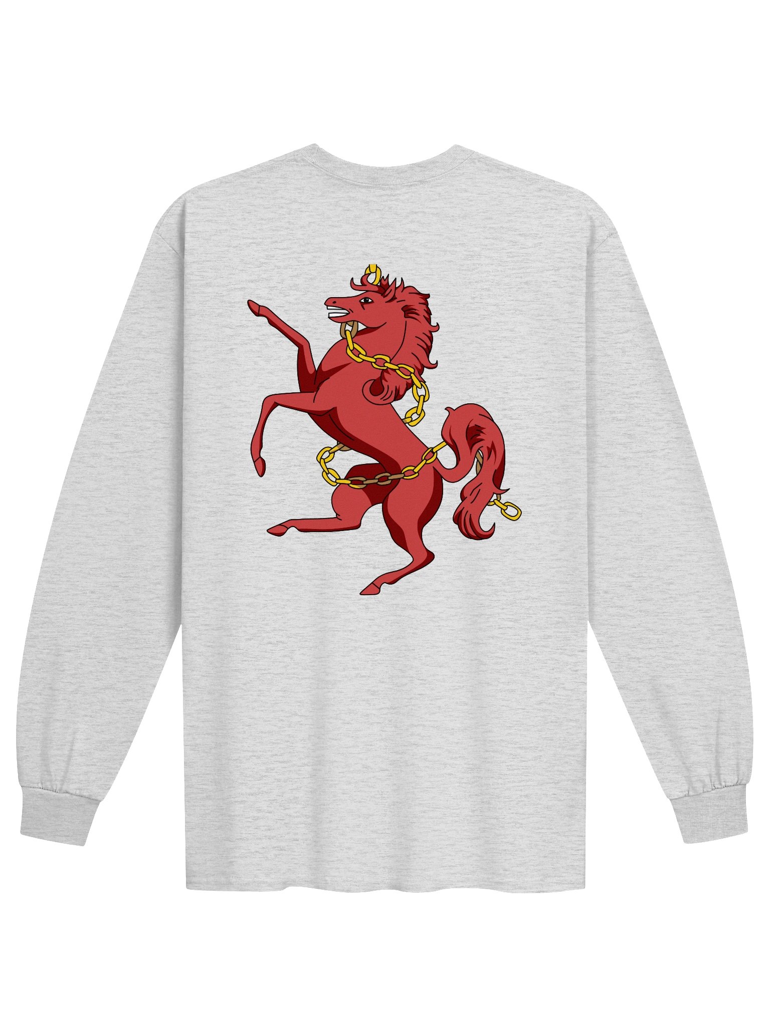Sanguine Horse Long-Sleeved T-Shirt 🇺🇸 product image (23)