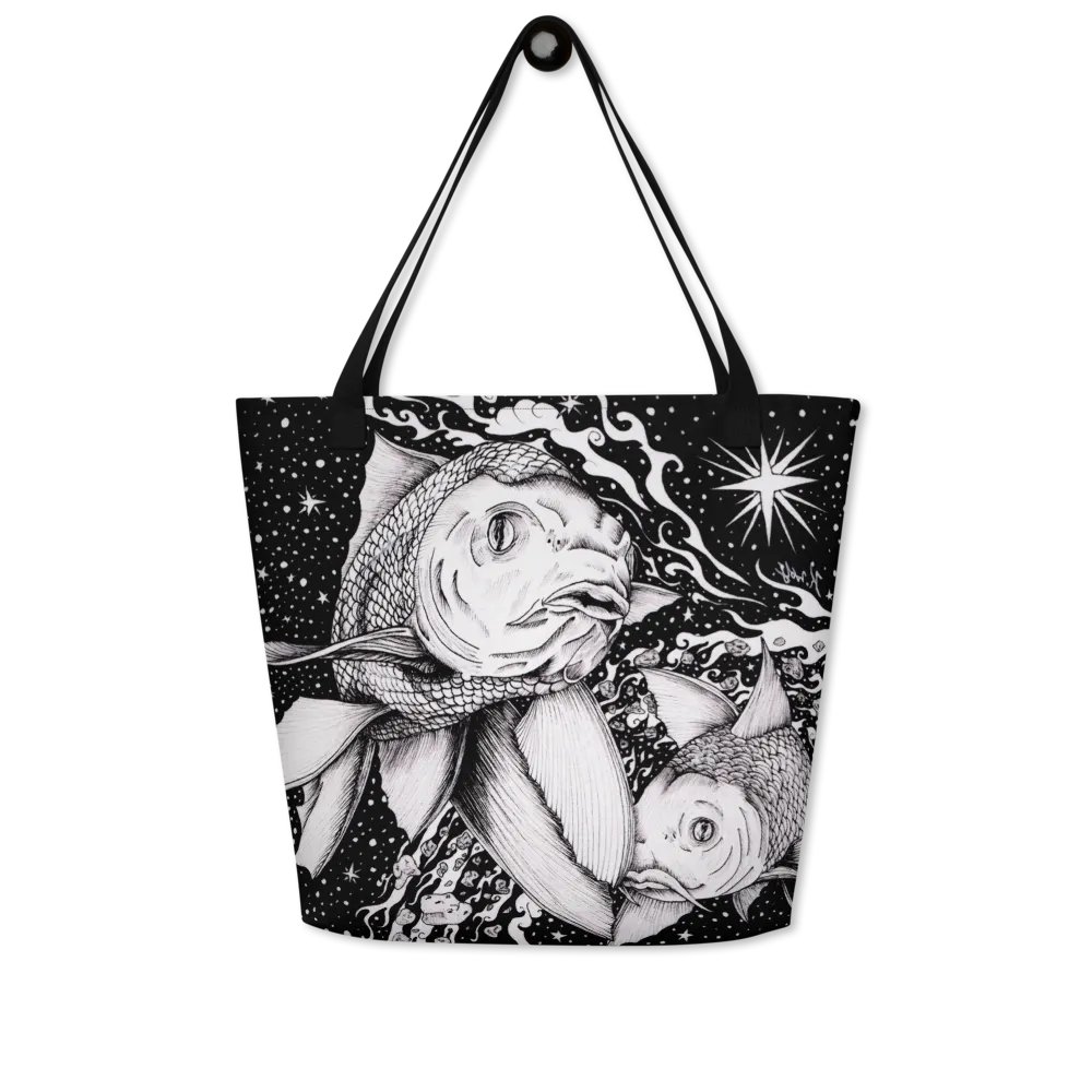 Pisces Zodiac All Over Print Tote Bag product image (5)