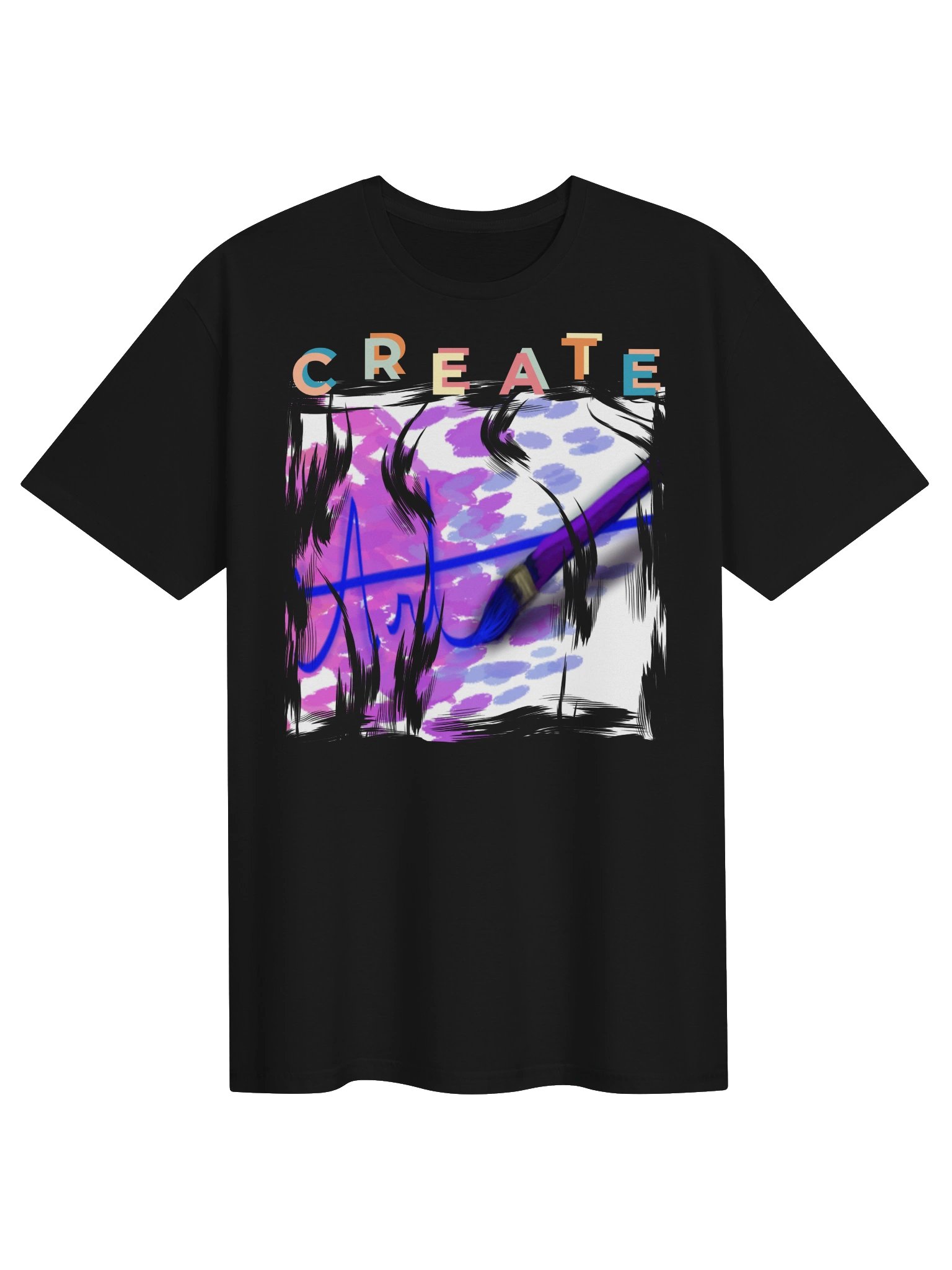 "Create Art" T-Shirt. Unisex Gildan Softstyle T-Shirt product image (1)