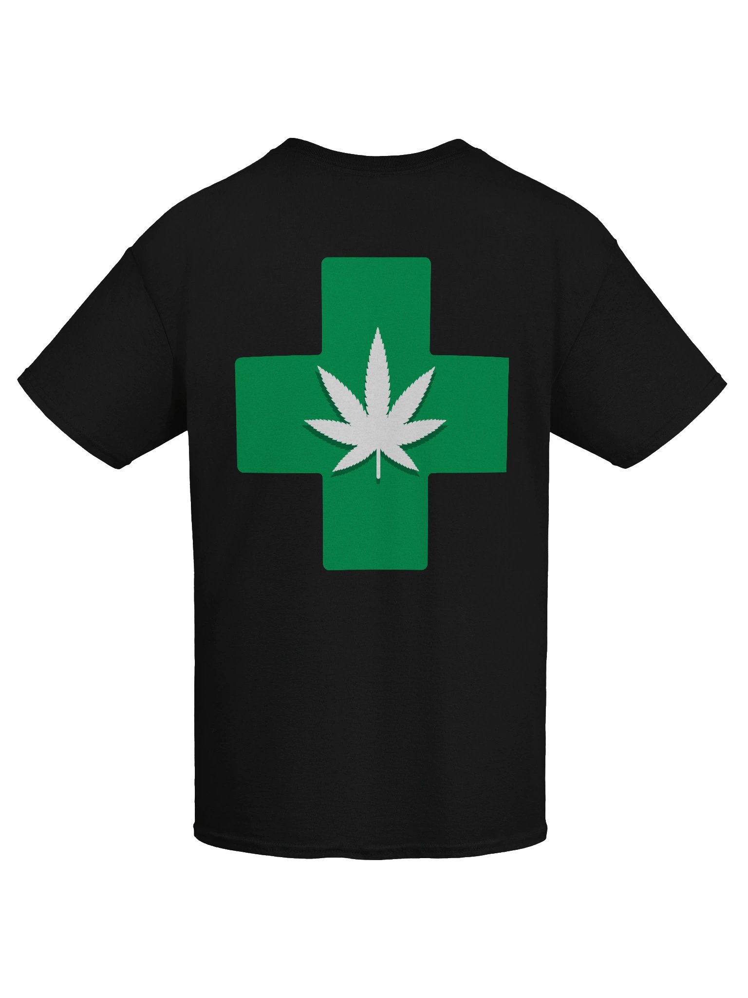 Medical Cannabis Cross Graphic Tee product image (7)