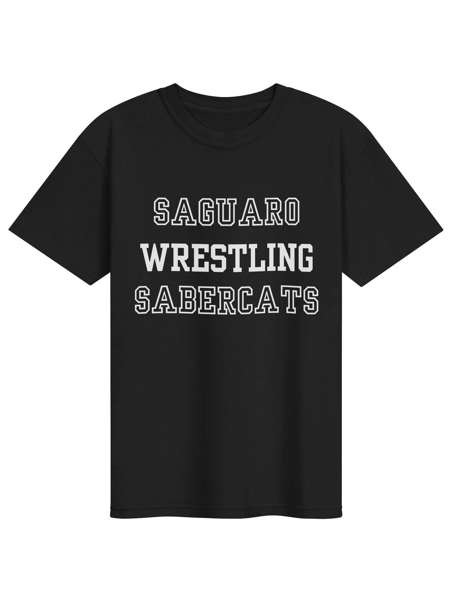 Saguaro Wrestling Sabercats Tee product image (8)