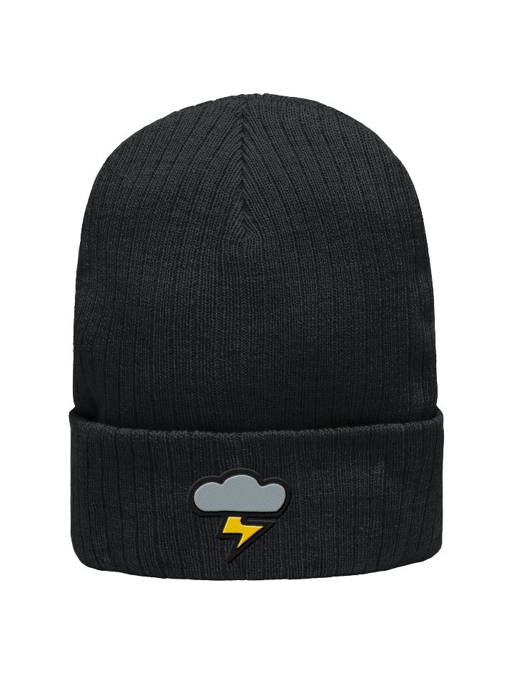 Electric Sky Ribbed Beanie product image (1)