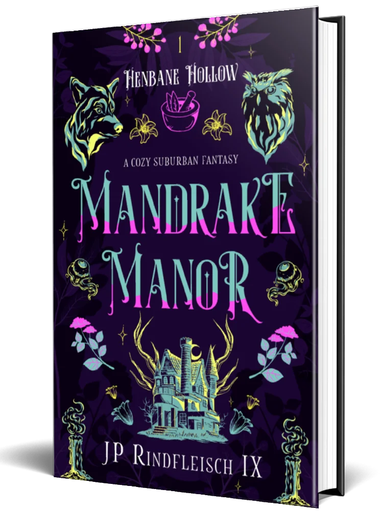 Mandrake Manor — Cozy Queer Fantasy (Henbane Hollow Book 1) | JP Rindfleisch IX product image (1)