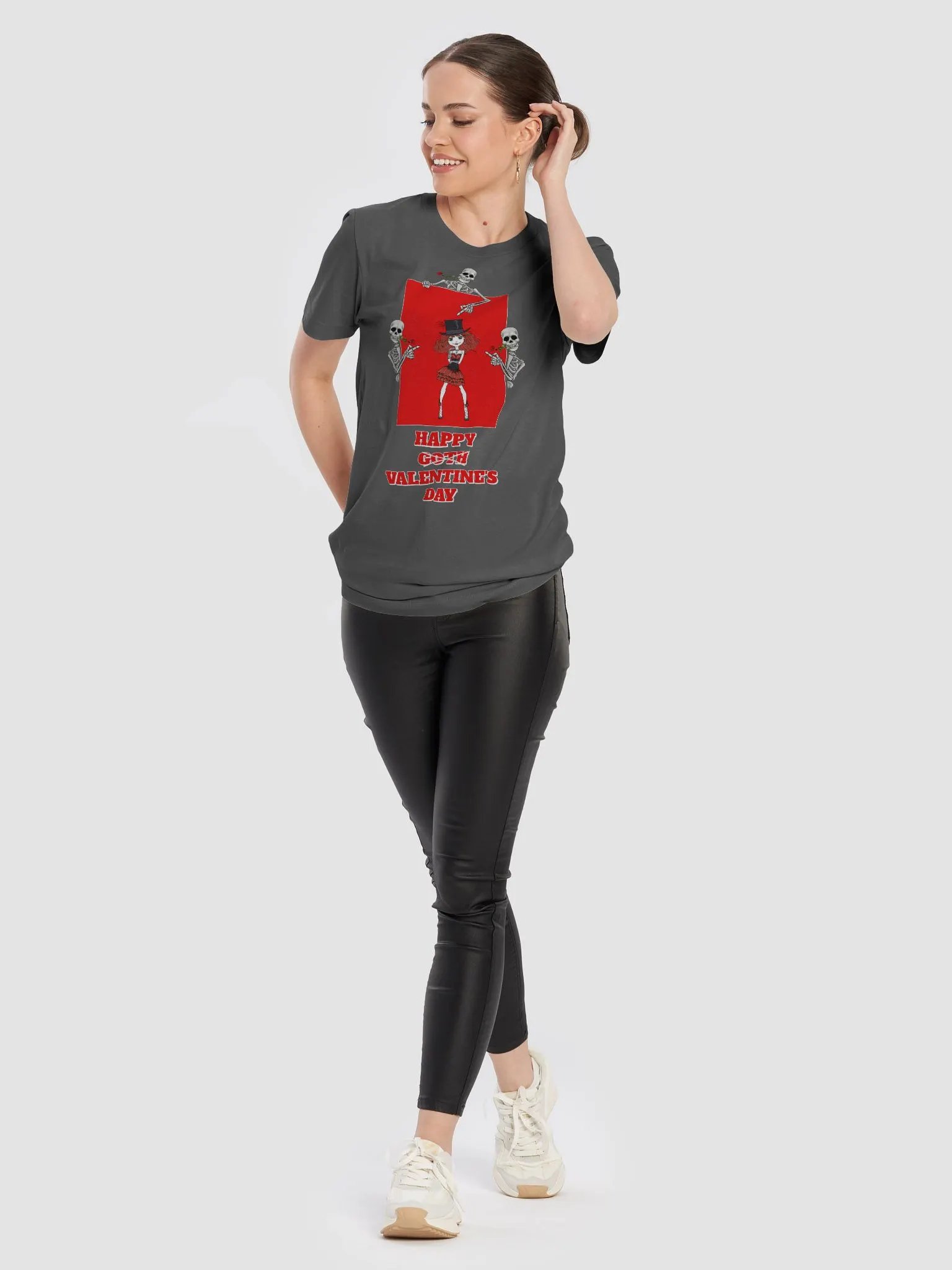 Happy Goth Valentine's Day T-shirt product image (16)