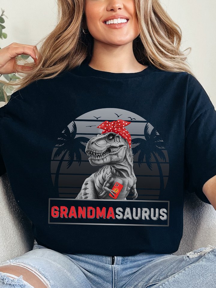 Grandmasaurus Funny Tee product image (1)