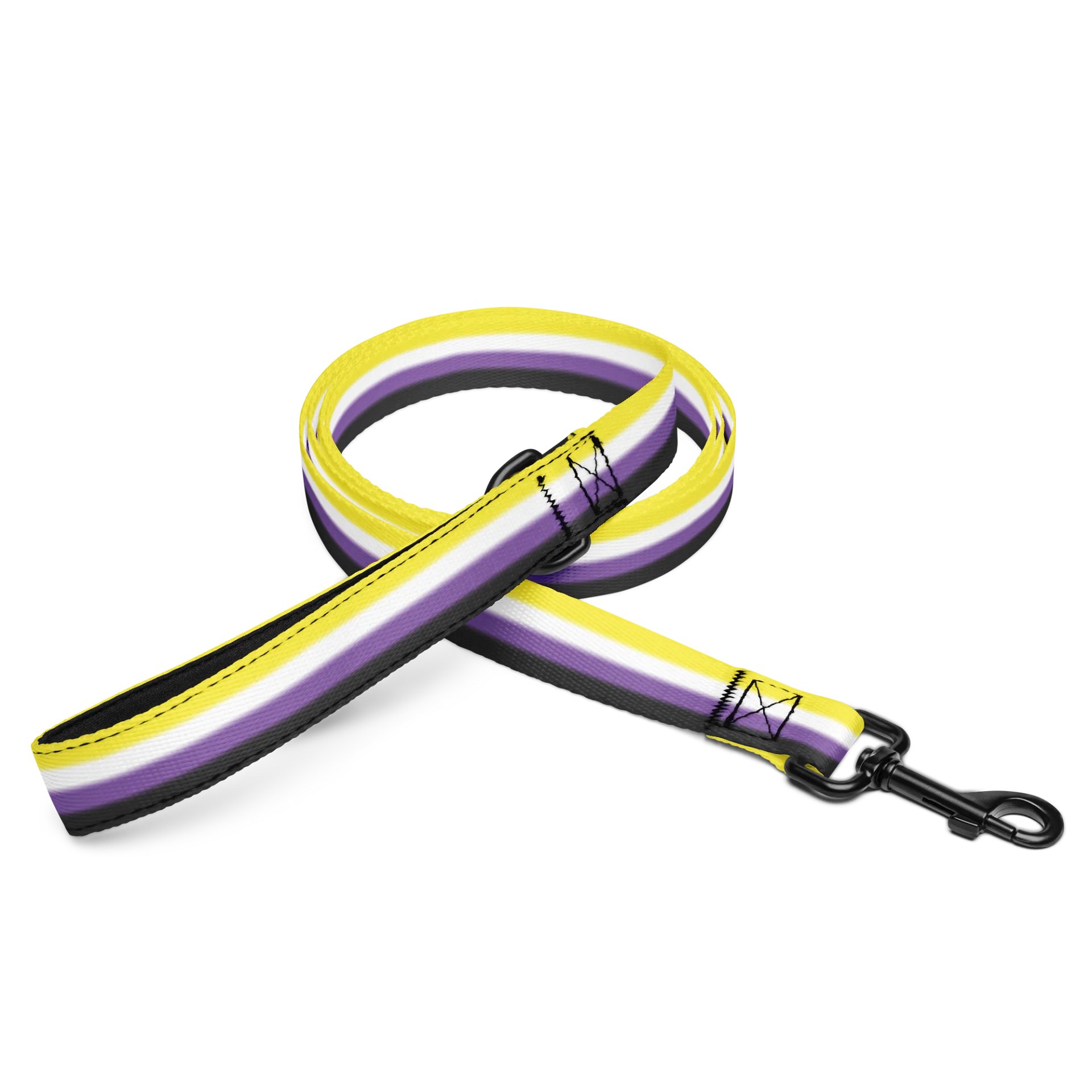 Non-binary Pride Flag Pet Leash product image (1)