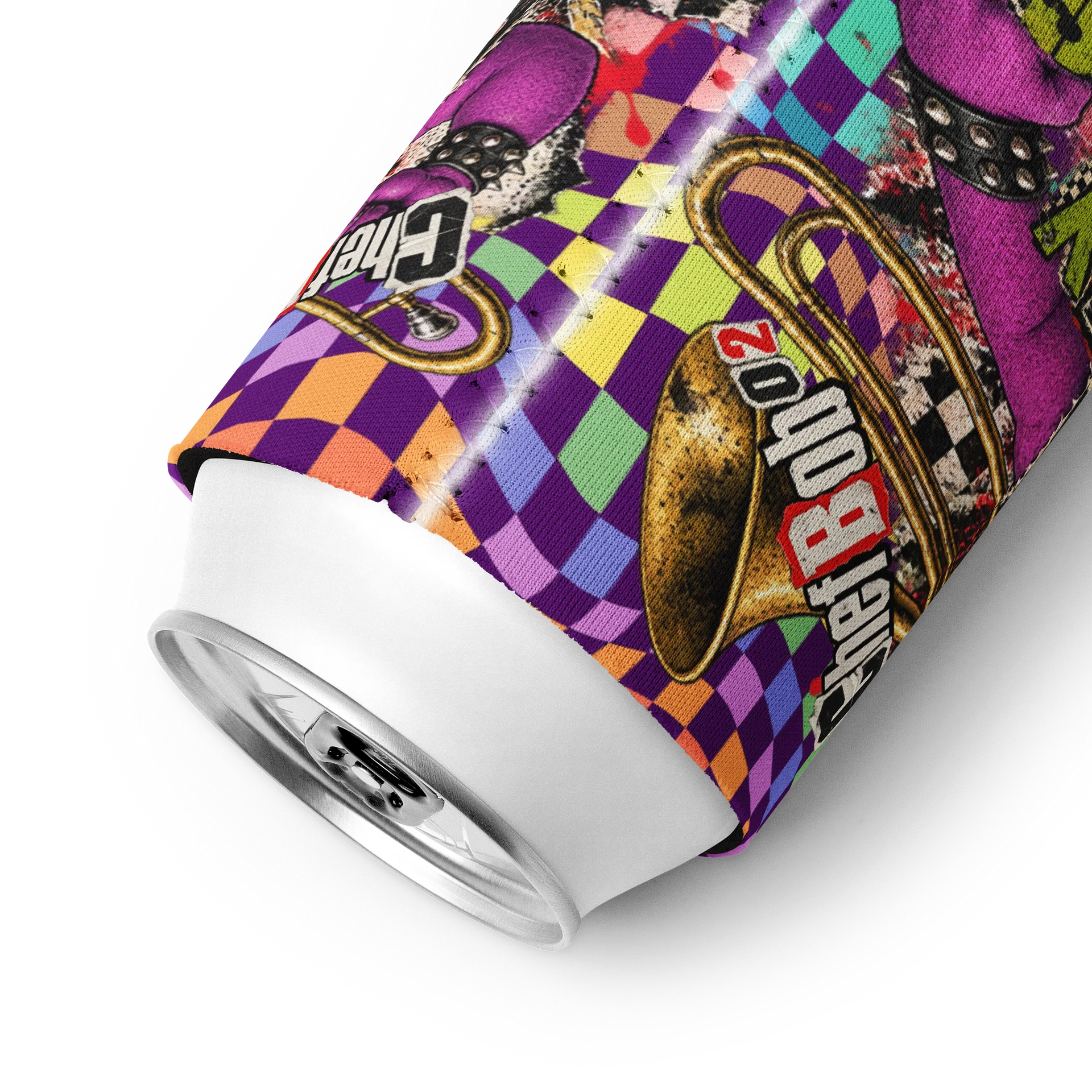 CB02 - Barney Bad Ass - Can Coozie product image (10)